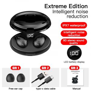 Bluetooth 5.0 Wireless Mini In-Ear Earphones Earbuds LED Display TWS Headsets Dual Earbuds Bass Sound For Huawei Xiaomi IPhone - Image 6