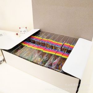 Custom Shape Mini Paper Clips Stationery Metal Clear Binder Clips 10 pcs/pack - Image 10
