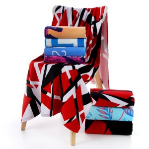 100% cotton Beach Towel Swimming Towel Cotton Soft Water Absorbing Breathable Adult Bath Towel - Image 2